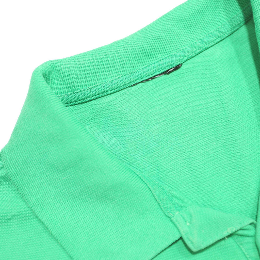 KAPPA Mens Green Short Sleeve Plain 2XL Polo Shirt Cotton Casual Summer