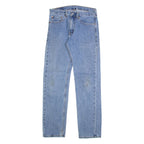 LEVI'S 505 Jeans Mens Blue Regular Straight W31 L34