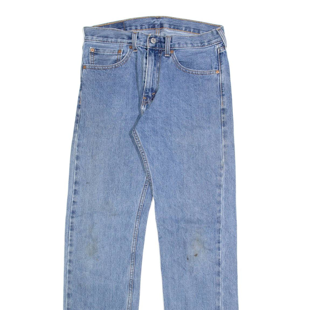 LEVI'S 505 Jeans Mens Blue Regular Straight W31 L34