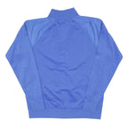 UMBRO Mens Blue Track Jacket M Polyester Blend Plain Sportswear Zip