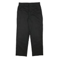 DUNLOP Mens Polyester Blend Black Regular Fit Straight Leg Trousers W33 L29
