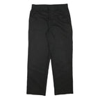 DUNLOP Mens Polyester Blend Black Regular Fit Straight Leg Trousers W33 L29