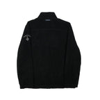 NAUTICA Mens Black Reversible Jacket XL Cotton Blend Zip Plain Casual Outerwear