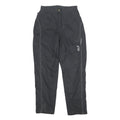 JACK WOLFSKIN Womens Black Regular Fit Straight Trousers W28 L30 Outdoor