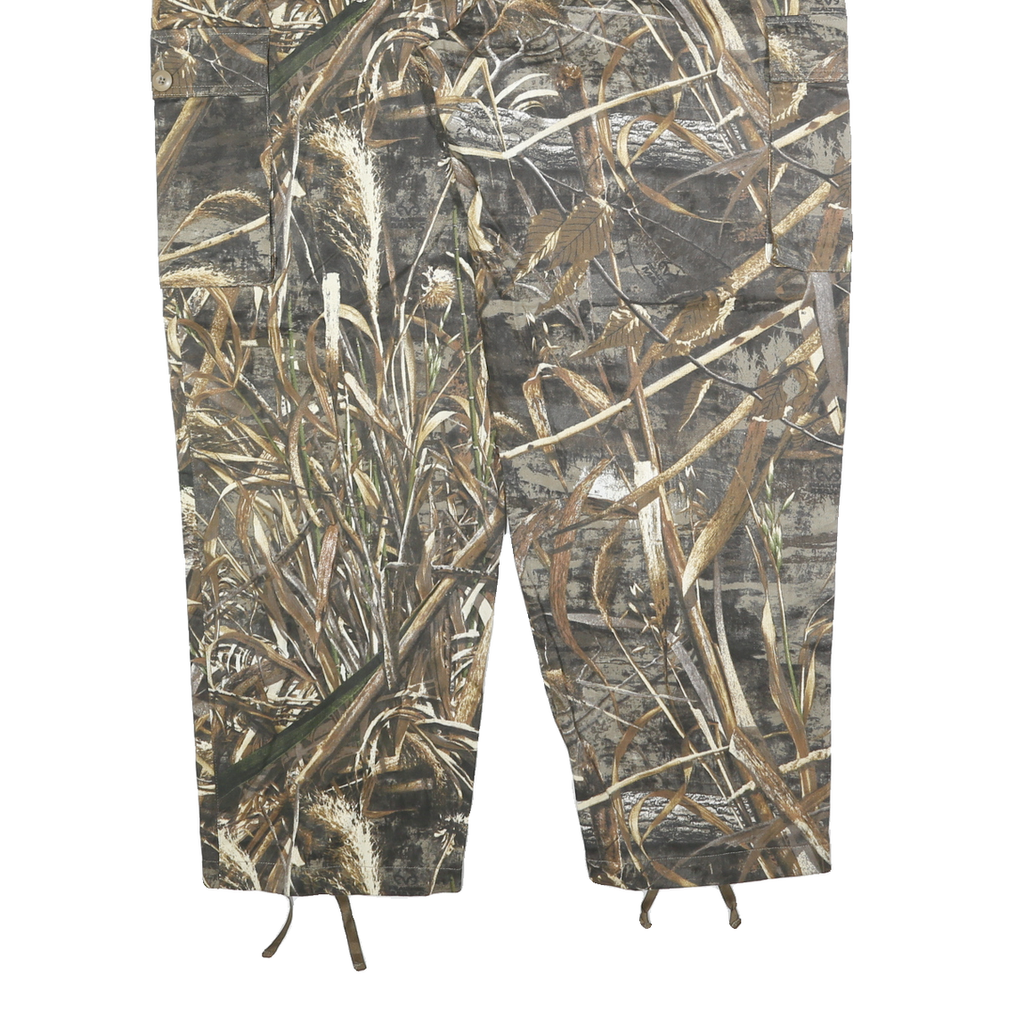 CABELA'S Mens Cotton Blend Relaxed Camouflage Cargo Trousers W44 L32 Outdoor
