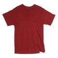 RUSSELL ATHLETIC Mens Red T-Shirt M Short Sleeve Crew Neck Plain Cotton Casual