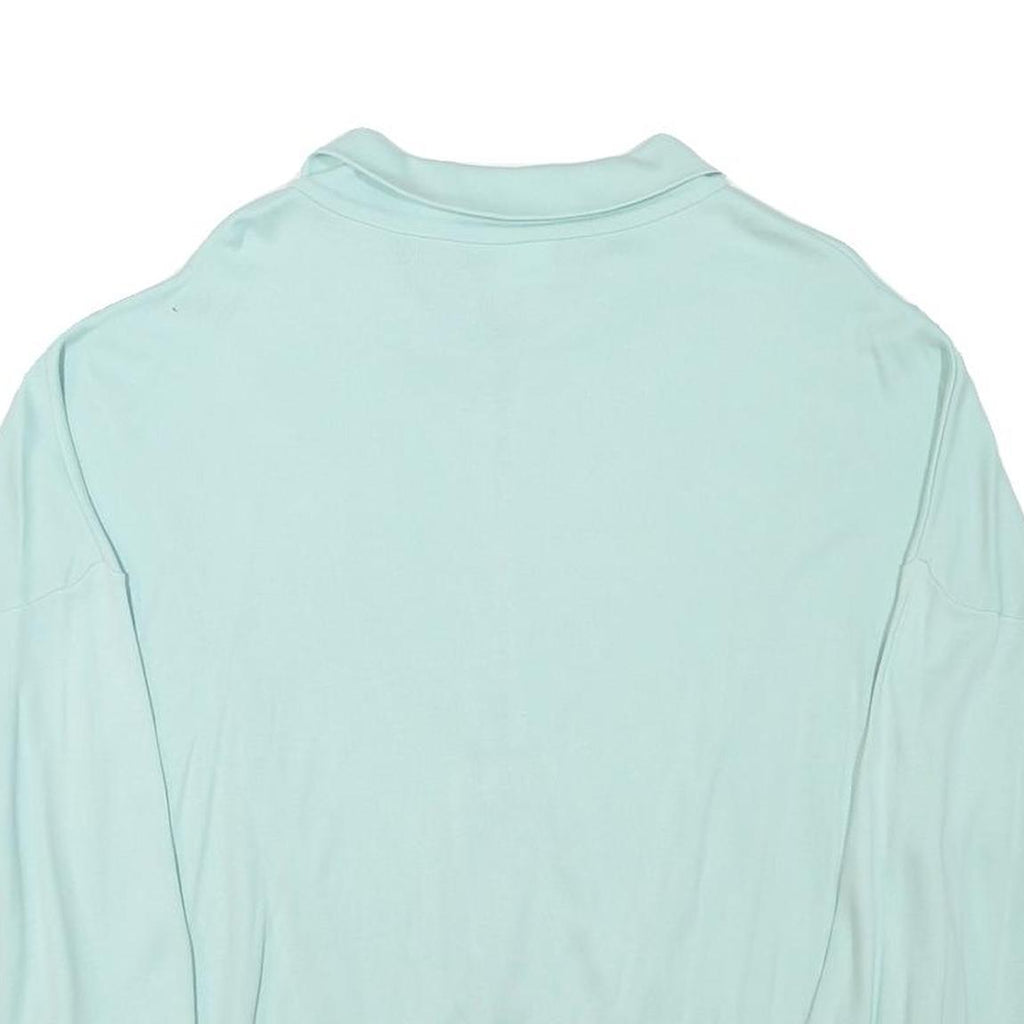 KKS Mens Blue Cotton Blend Zip Jacket L Classic Casual Lightweight