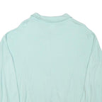 KKS Mens Blue Cotton Blend Zip Jacket L Classic Casual Lightweight