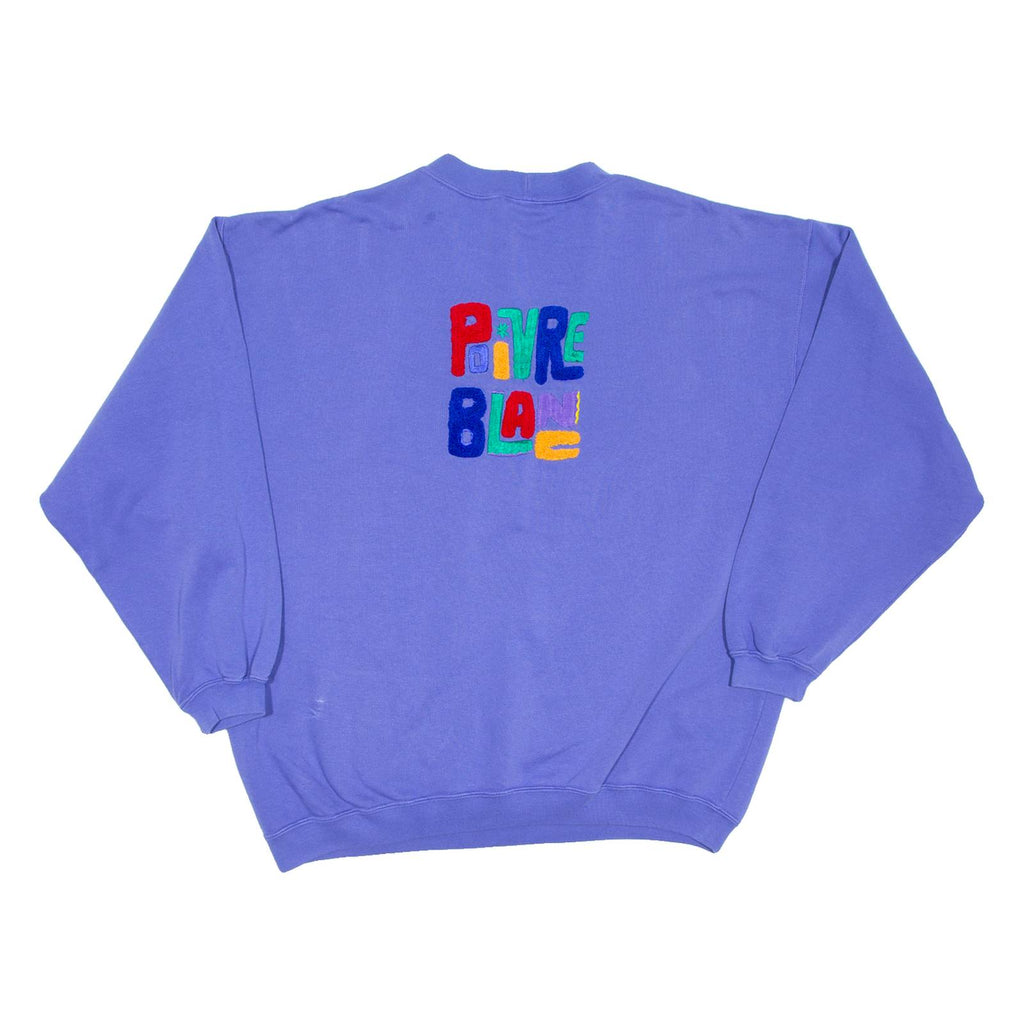 Womens Sweatshirt Purple XL