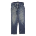 LEVI'S Mens Regular Fit Blue Denim Jeans W32 L32 Classic Zip Cotton Blend