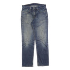 LEVI'S Mens Regular Fit Blue Denim Jeans W32 L32 Classic Zip Cotton Blend