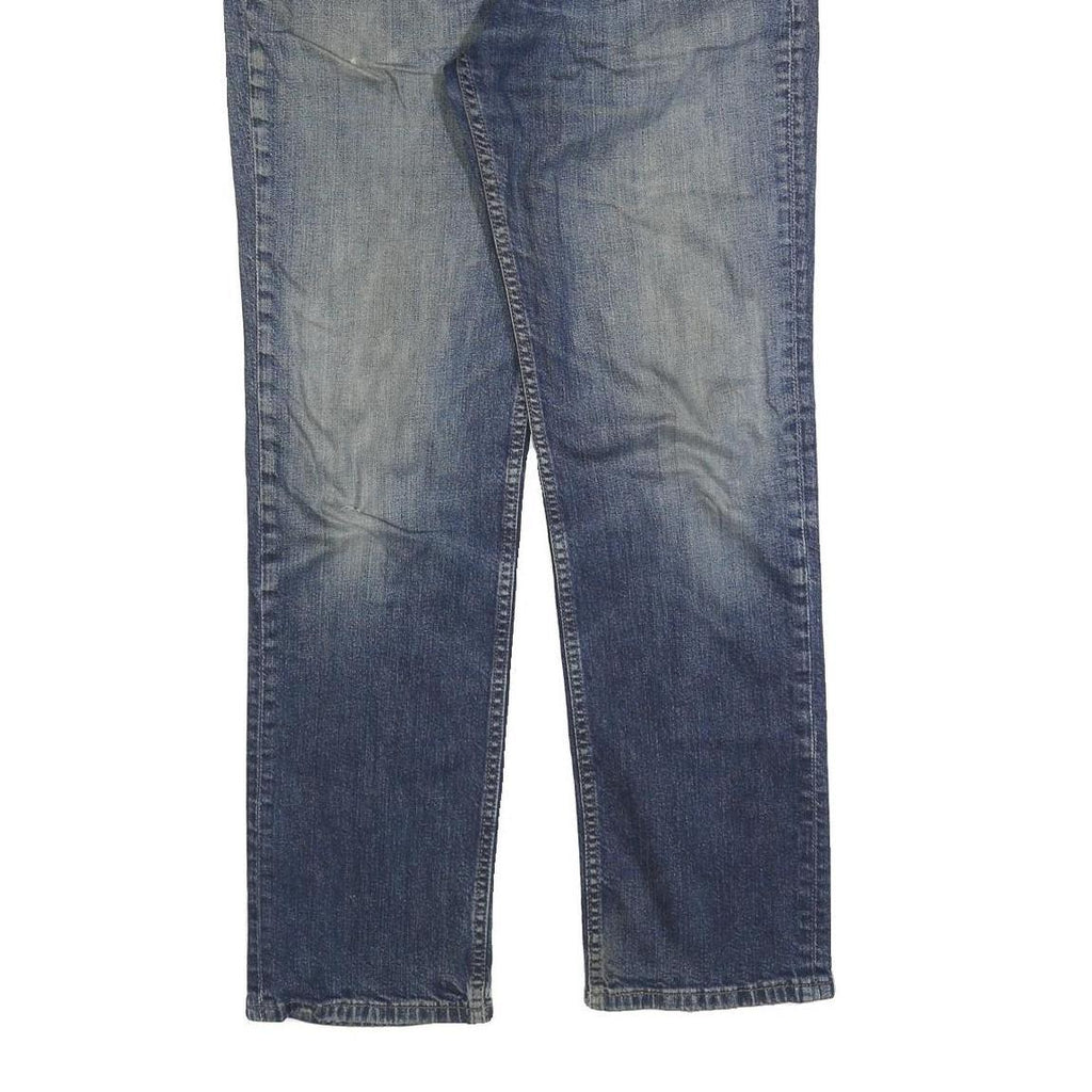 LEVI'S Mens Regular Fit Blue Denim Jeans W32 L32 Classic Zip Cotton Blend
