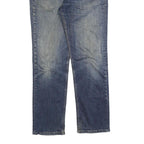 LEVI'S Mens Regular Fit Blue Denim Jeans W32 L32 Classic Zip Cotton Blend