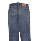LEVI'S Mens Regular Fit Blue Denim Jeans W32 L32 Classic Zip Cotton Blend