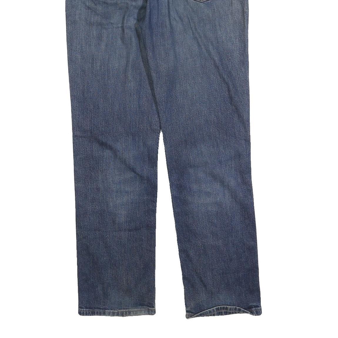 LEVI'S Mens Regular Fit Blue Denim Jeans W32 L32 Classic Zip Cotton Blend