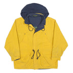 RED & BLU Boys Yellow & Navy Reversible Cotton Blend Zip Jacket L Casual Outdoor