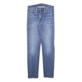 LEVI'S 512 Tapered Mens Jeans Blue Slim Denim Medium W30 L29 Stylish Faded