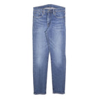 LEVI'S 512 Tapered Mens Jeans Blue Slim Denim Medium W30 L29 Stylish Faded