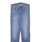 LEVI'S 512 Tapered Mens Jeans Blue Slim Denim Medium W30 L29 Stylish Faded