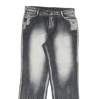 GREAT VARIETY 21 Mens Jeans Black Light Denim Regular Straight Cotton Blend W32