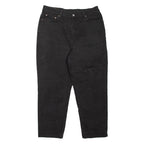 LEVI'S 512 Womens Jeans Black Regular Mom W32 L24