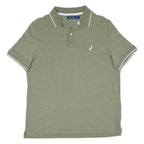 NAUTICA Mens Polo Shirt Green L