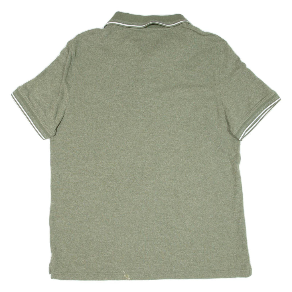 NAUTICA Mens Polo Shirt Green L