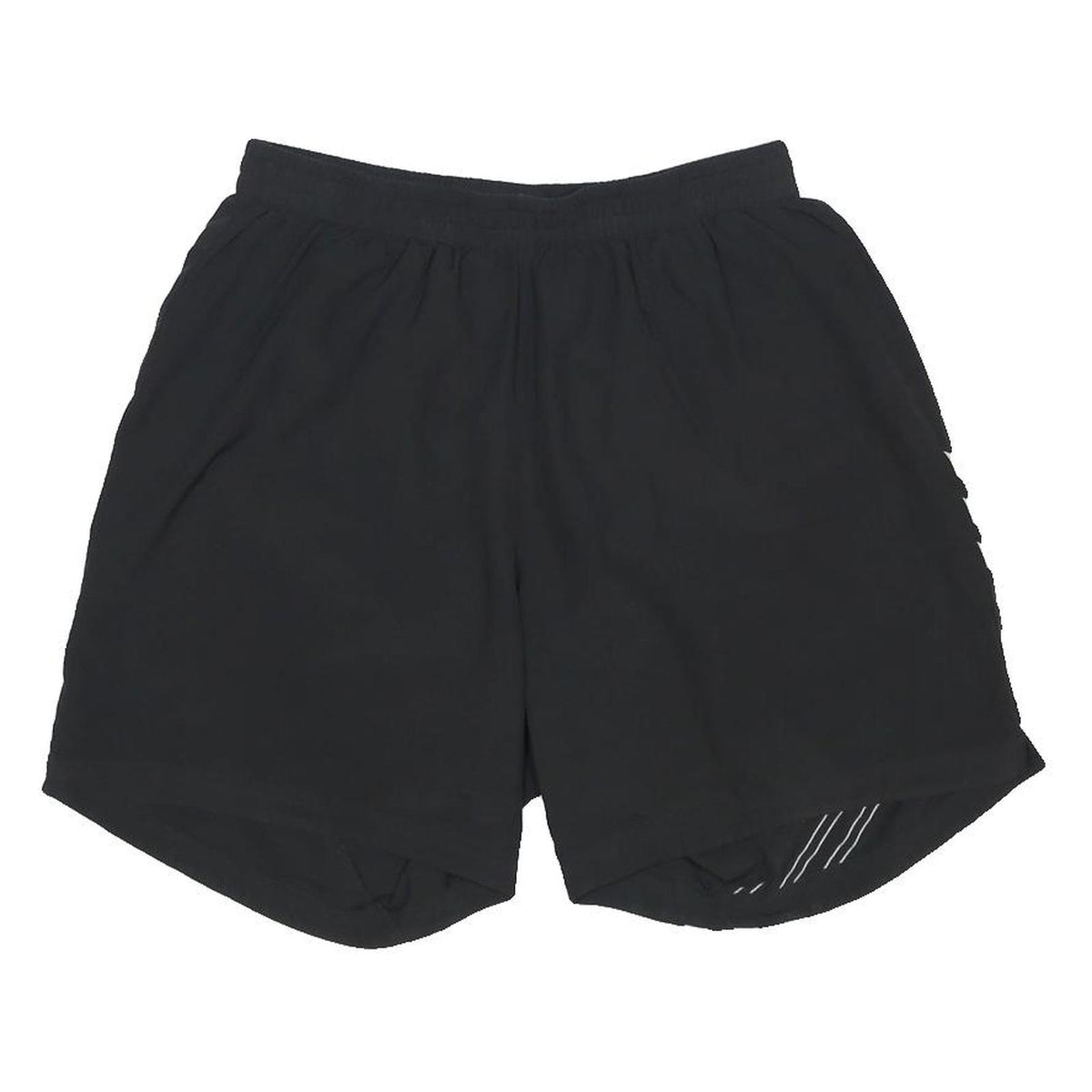 ADIDAS Mens Shorts Black Casual Polyester L W26 Sports Gym Activewear