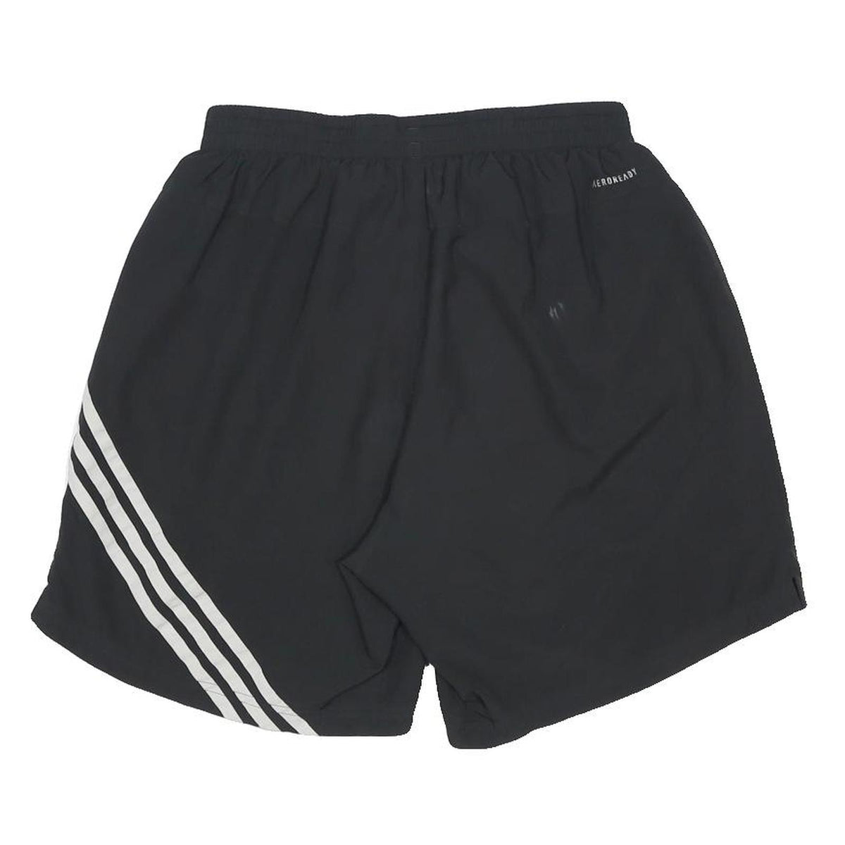 ADIDAS Mens Shorts Black Casual Polyester L W26 Sports Gym Activewear