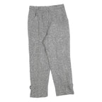 Womens Grey Regular Fit Straight Trousers W28 L25 Zip Closure Classic Style