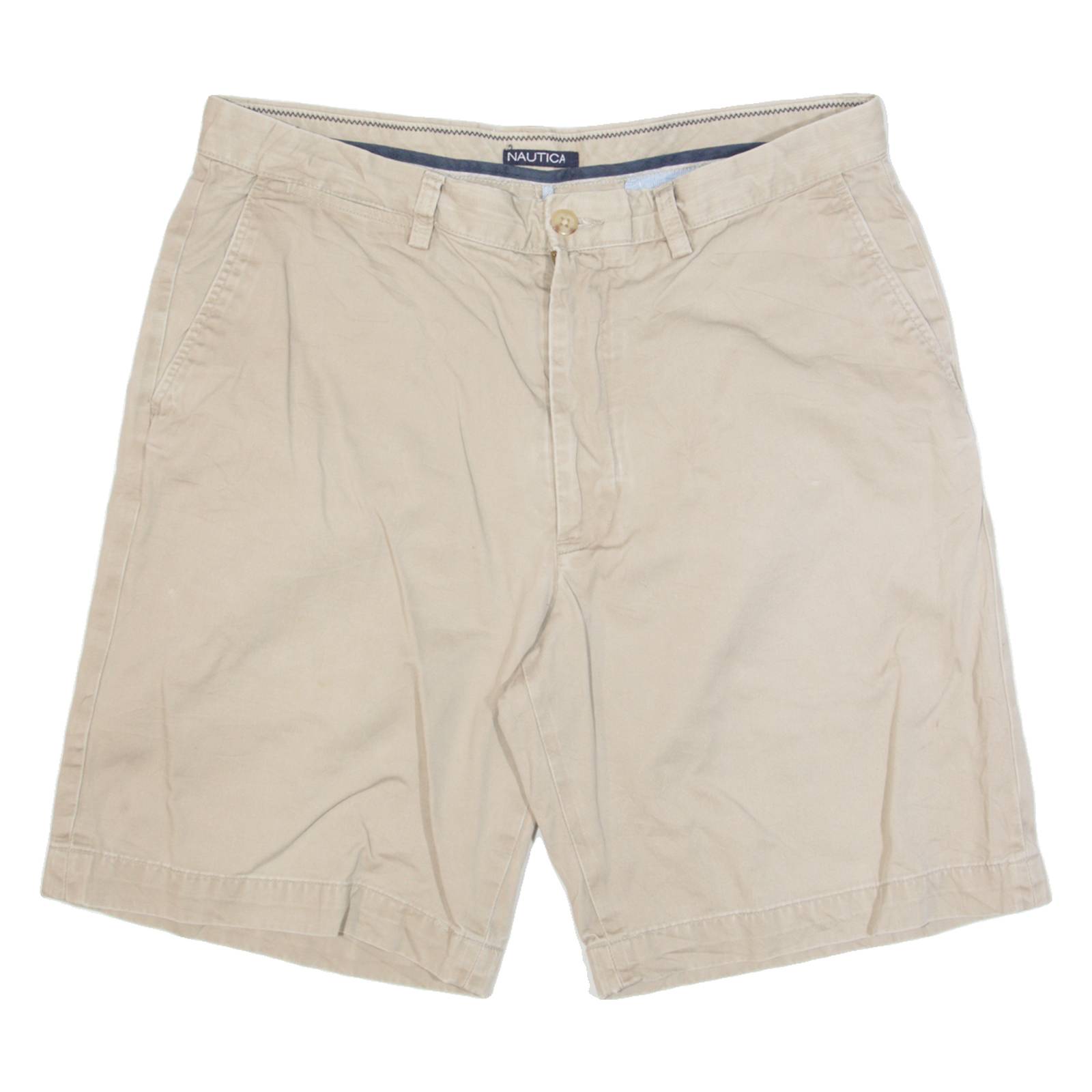 NAUTICA Mens Chino Shorts Beige M W34