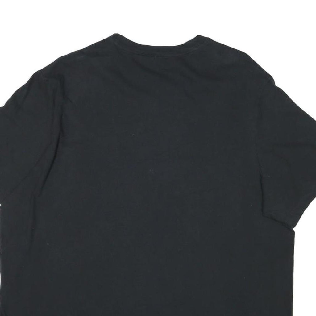 NIKE Mens Black & Grey Skull Graphic T-Shirt XL Short Sleeve Crew Neck Cotton