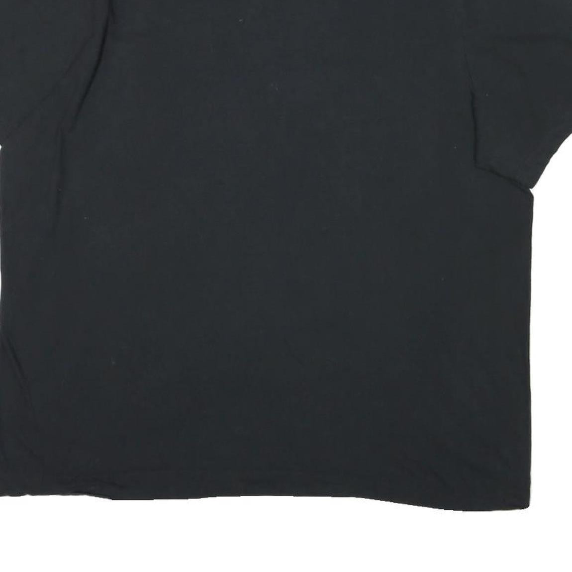 NIKE Mens Black & Grey Skull Graphic T-Shirt XL Short Sleeve Crew Neck Cotton