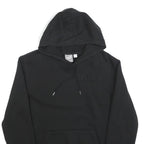 PUMA Mens Black Hoodie S Cotton Blend Pullover Drawstring Hooded Sweatshirt