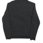 PUMA Mens Black Hoodie S Cotton Blend Pullover Drawstring Hooded Sweatshirt