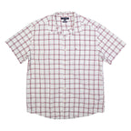 TOMMY HILFIGER Mens Shirt White Check XL