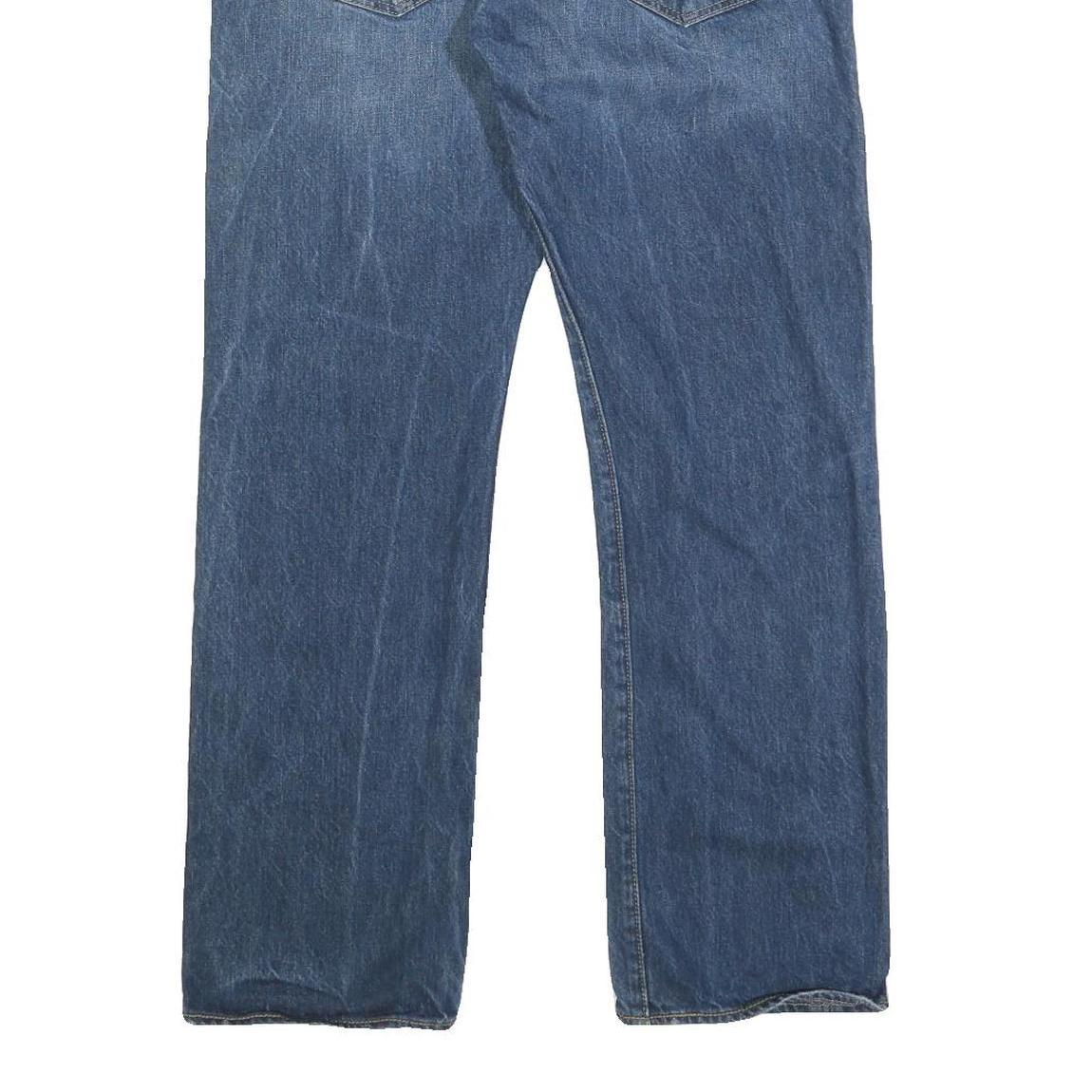 LEVI'S 501 Mens Blue Regular Straight Denim Medium W33 L30 Button Closure Jeans