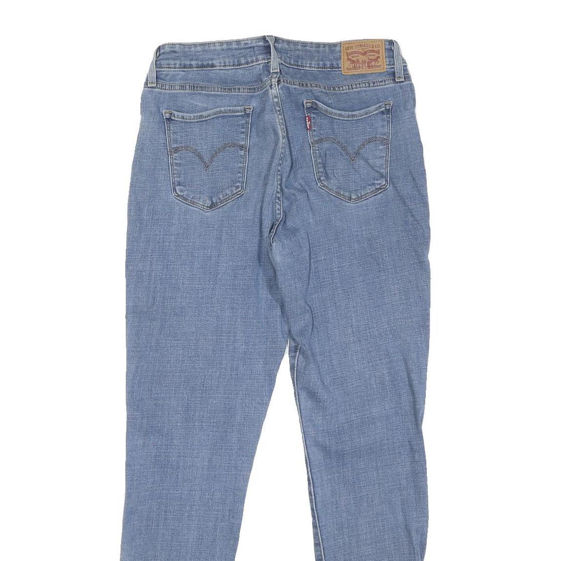 LEVI'S 711 Skinny Womens Jeans Blue Slim Skinny Denim Medium W31 L30 Skinny Fit