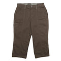 GLORIA VANDERBILT Womens Shorts Brown Cargo UK 10 W30 Cotton Blend Casual