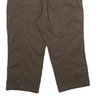 GLORIA VANDERBILT Womens Shorts Brown Cargo UK 10 W30 Cotton Blend Casual