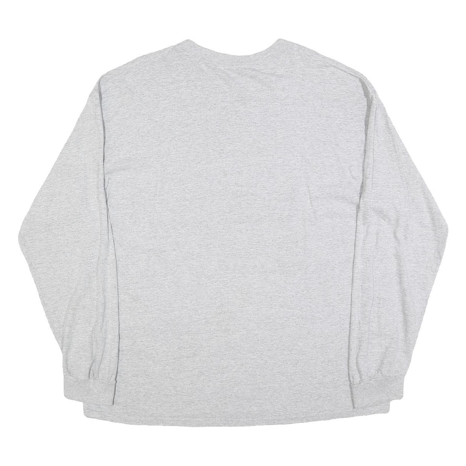 NFL Mens Grey San Francisco 49ers Conference Champions Long Sleeve Crew Neck