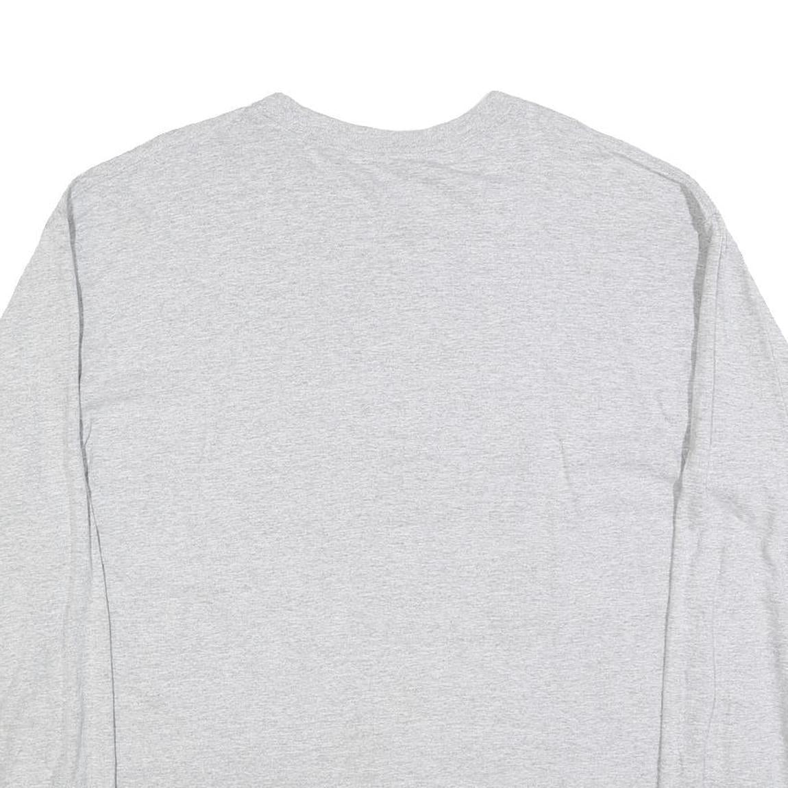 NFL Mens Grey San Francisco 49ers Conference Champions Long Sleeve Crew Neck