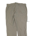 SCHOFFEL Womens Polyester Blend Beige Regular Fit Straight Trousers W36 L32