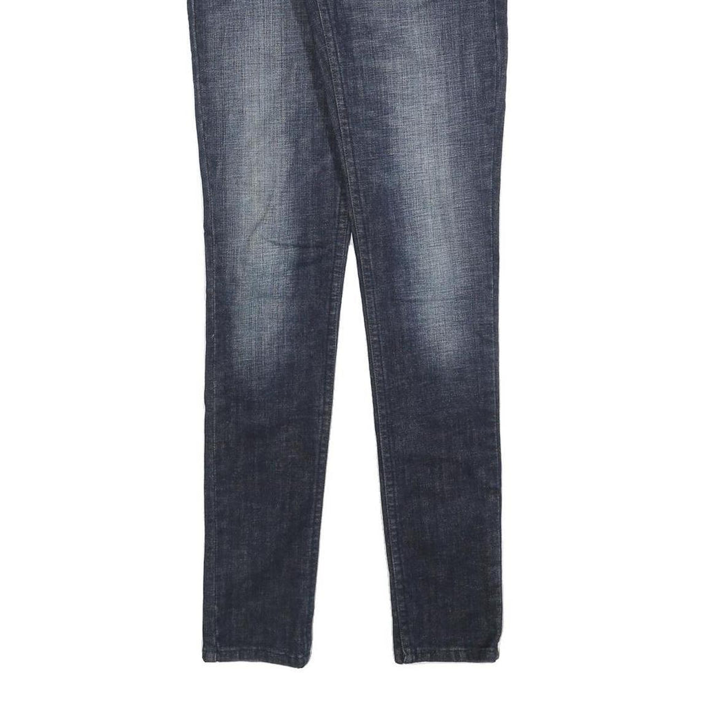 LEVI'S Womens Jeans Blue Slim Skinny Denim Medium W28 L32 Classic Fit Zip