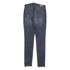 LEVI'S Womens Jeans Blue Slim Skinny Denim Medium W28 L32 Classic Fit Zip