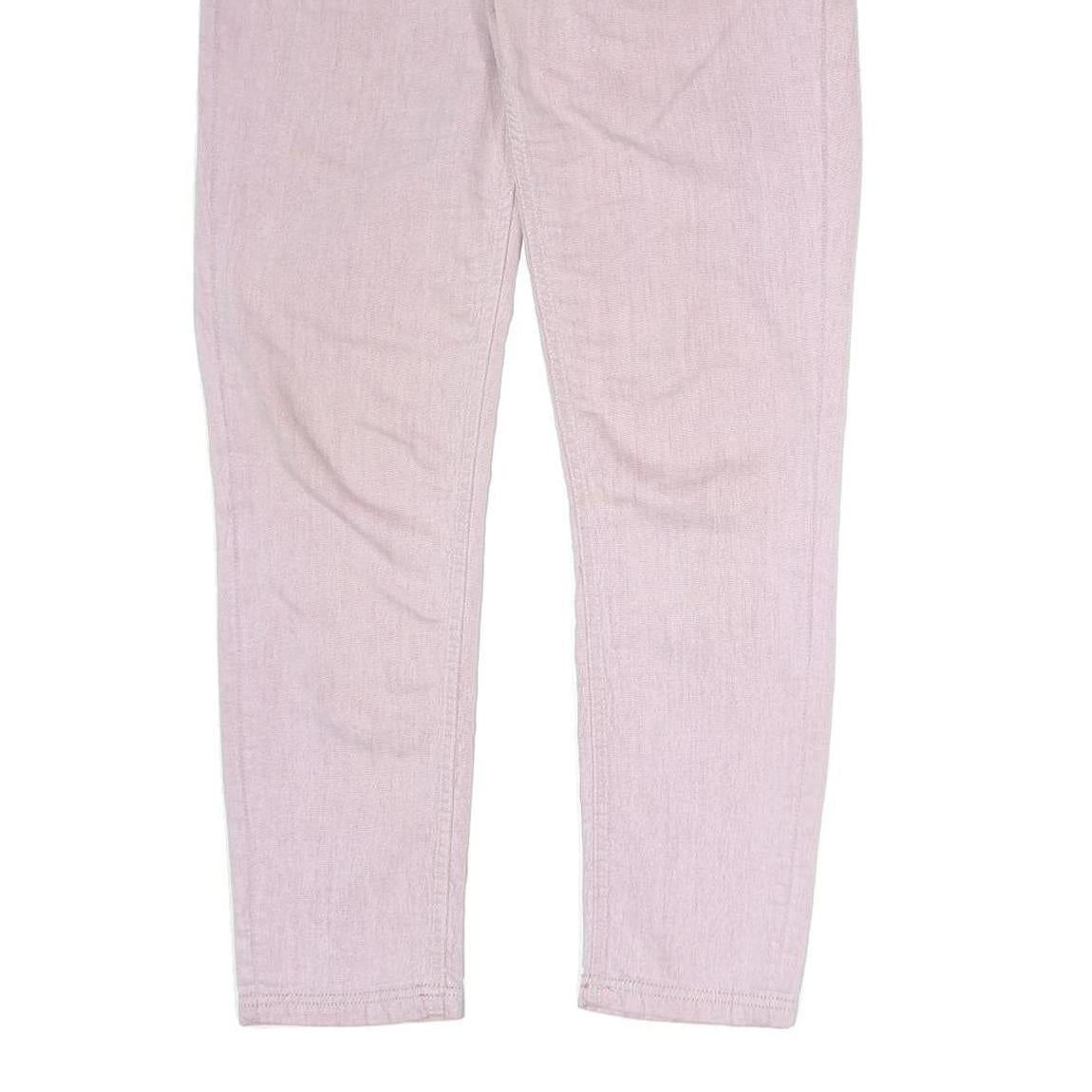 JUST CAVALLI Womens Jeans Pink Regular Slim Denim W30 L31 Stylish Zip Fastening