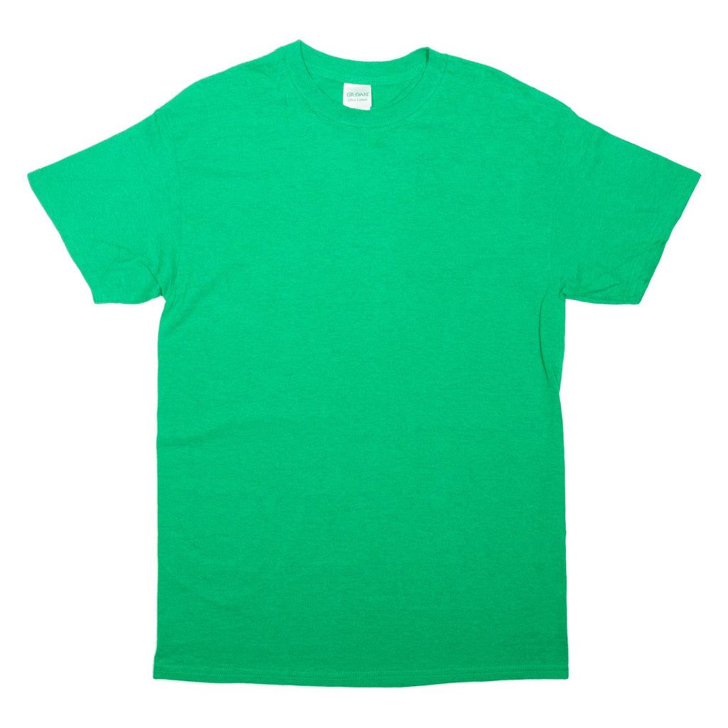 GILDAN Mens T-Shirt Green M