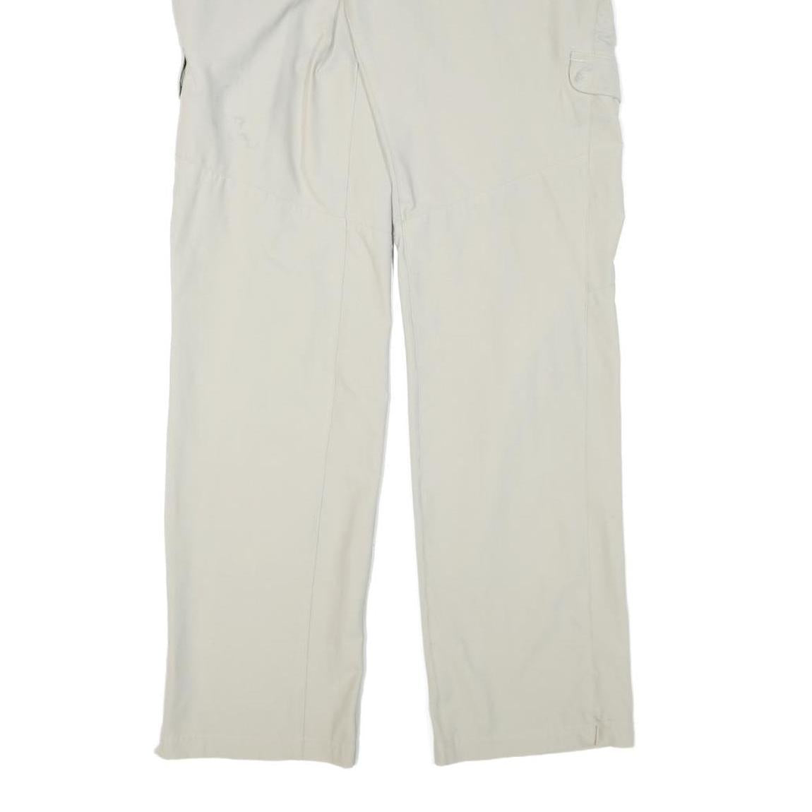 COLUMBIA Womens Regular Beige Cargo Zip Trousers W28 L31 Outdoor Casual