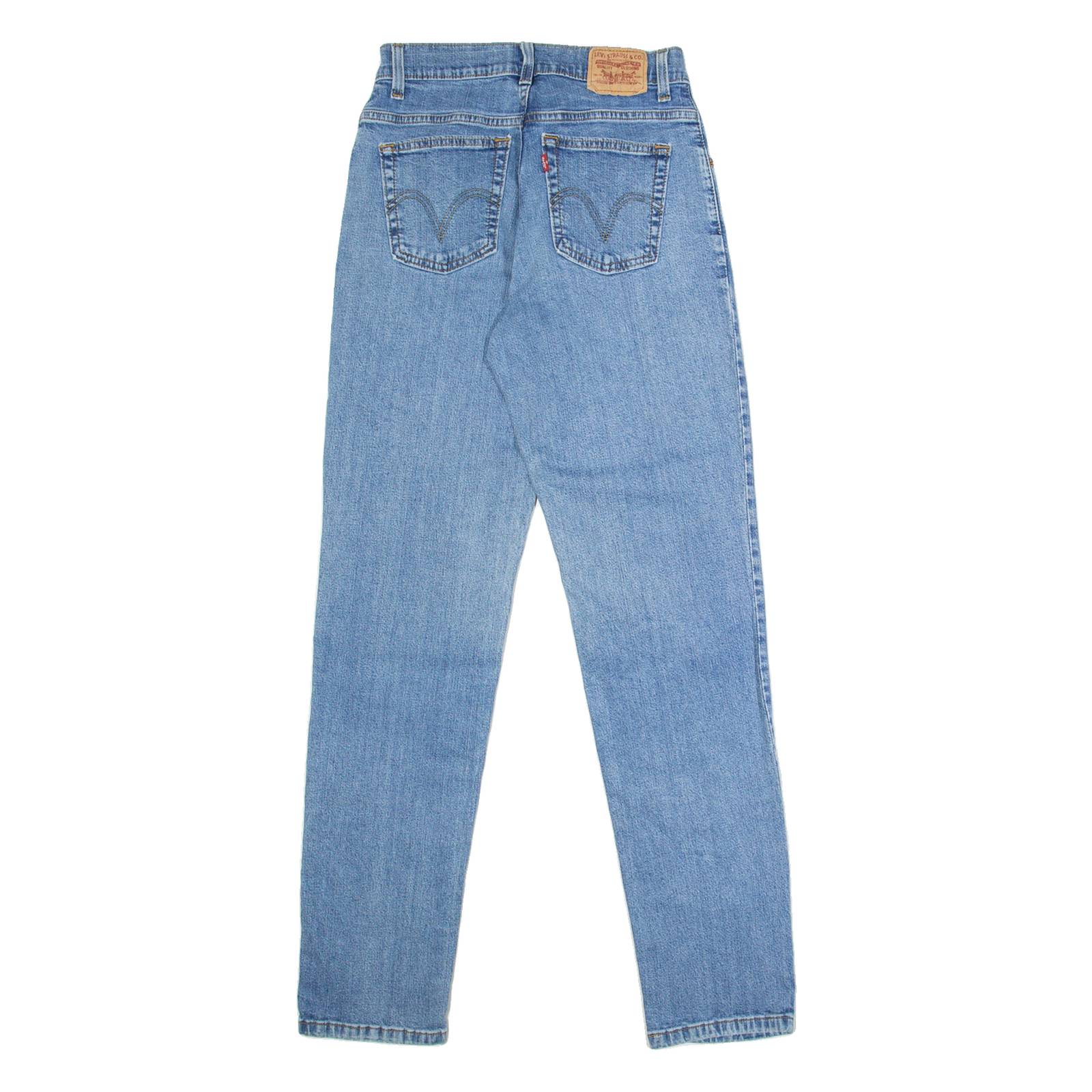 LEVI'S 550 Womens Jeans Blue Relaxed Tapered W26 L32