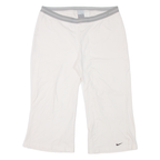 NIKE Womens Sports Shorts Beige Relaxed XL W32